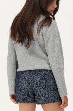 Grijs Vestje Met Knoopjes