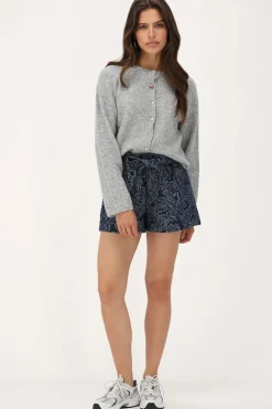 Grijs Vestje Met Knoopjes