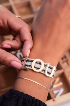 Initial Voor Bohemian Armband