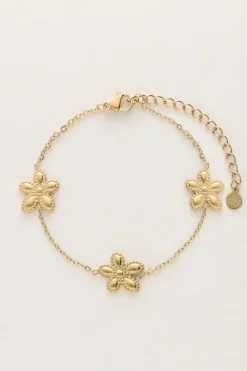 Island Armband Met 3 Bloemen
