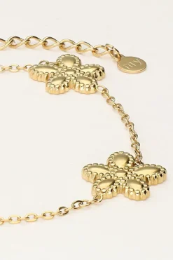 Island Armband Met 3 Bloemen