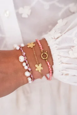 Island Armband Met 3 Bloemen
