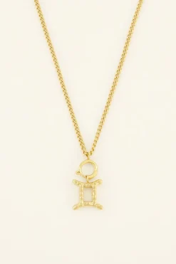 Ketting Met Chunky Sterrenbeeld Bedel