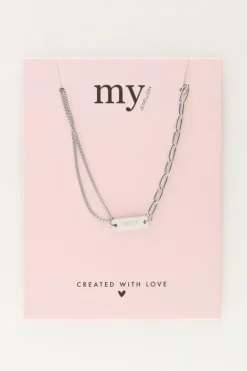Ketting Met Verschillende Schakels Amour