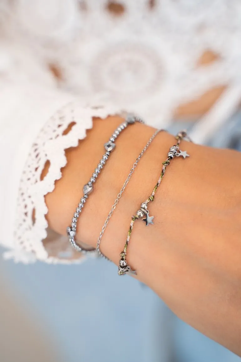 Kralen Armband Met Hartjes