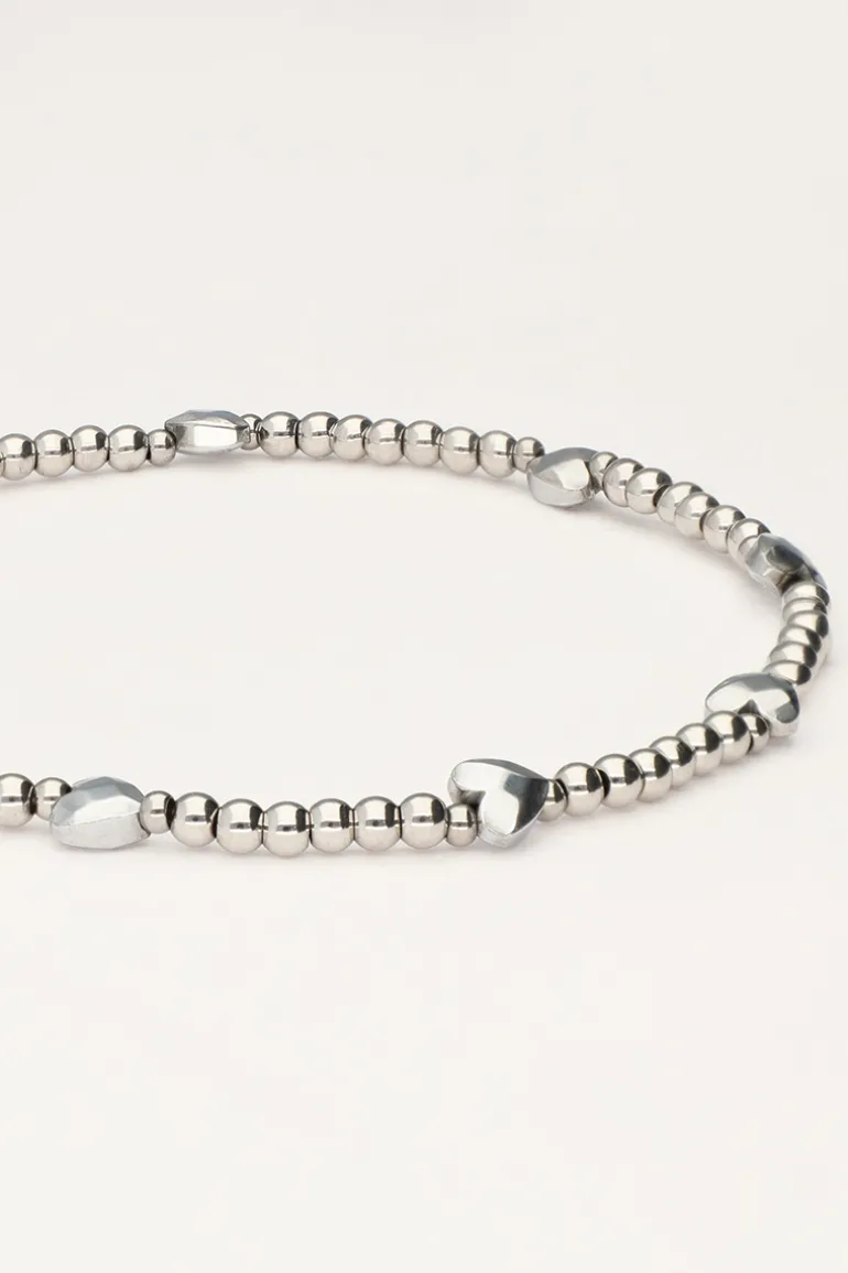 Kralen Armband Met Hartjes
