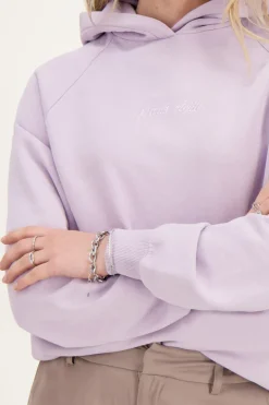 Lila Hoodie Paris étoile