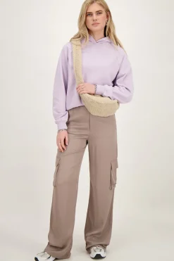 Lila Hoodie Paris étoile