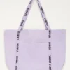 Lila Shopper Linnen L'amour
