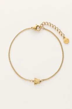 Minimalistische Armband Met Vlinder