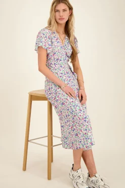 Multikleur Midi Wikkeljurk