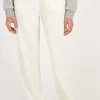 Off-white Pantalon Met Elastiek
