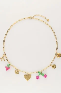 Schakelketting Met Verschillende Bedels