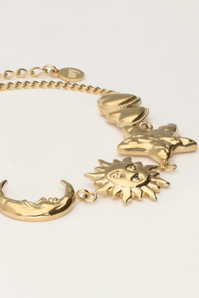 Starry Armband Met Verschillende Bedels