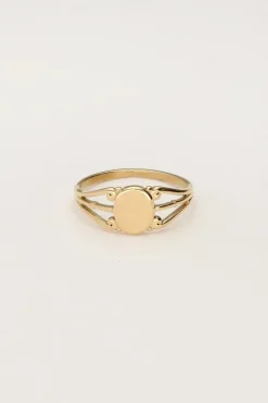 Vintage Ovale Zegelring