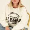 Witte Sweater La Joie De Vivre