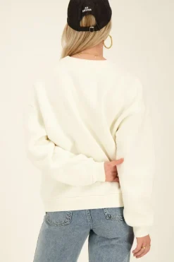 Witte Sweater La Joie De Vivre