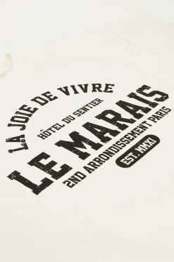 Witte Sweater La Joie De Vivre