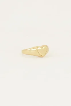 Zegelring Met Hartje
