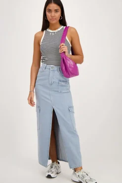 Zwart En Wit Gestreepte Top